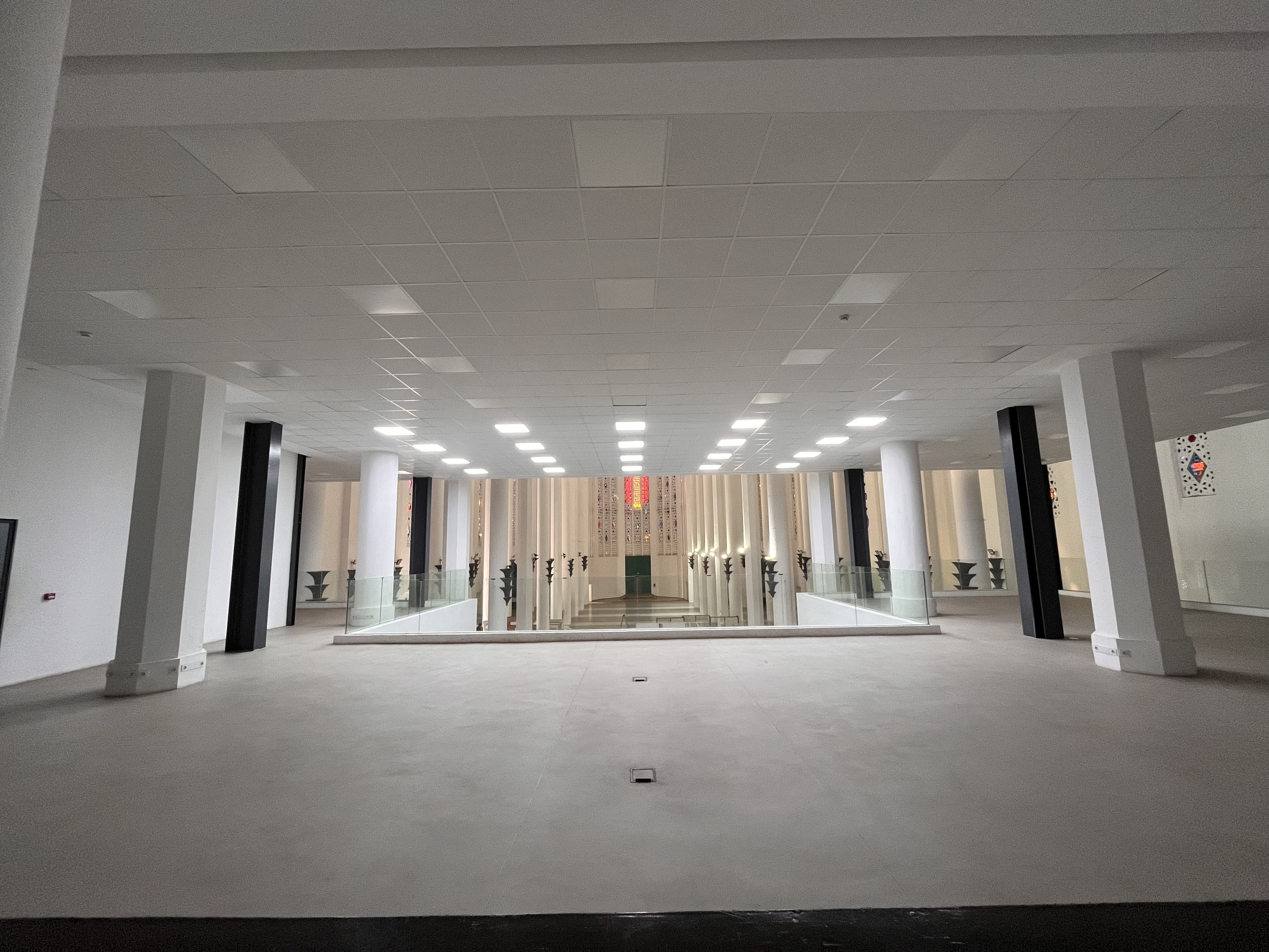 Architecture intérieure de l'Ex Église Sacré-Cœur