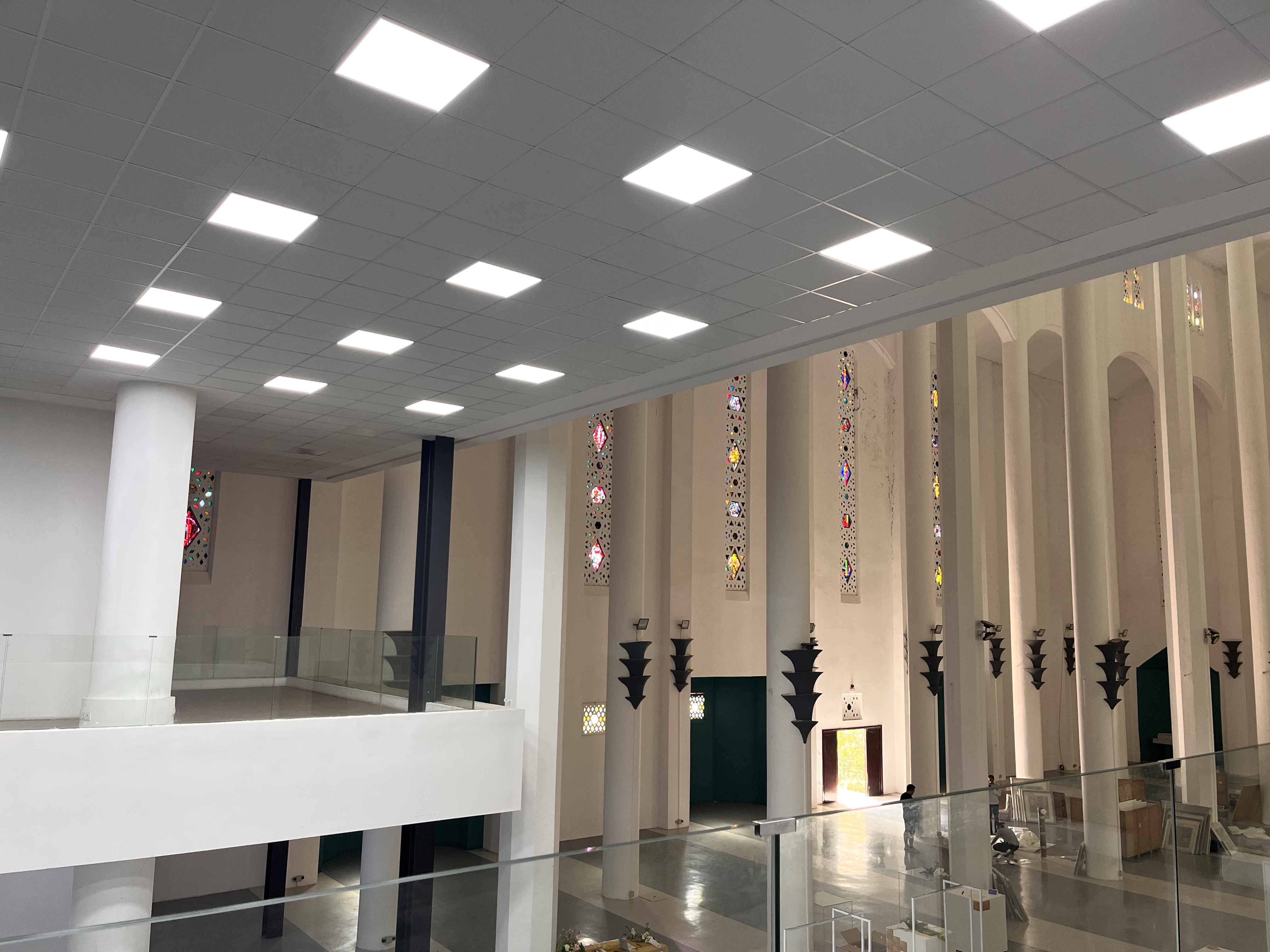 Perspective intérieure de l'Ex Église Sacré-Cœur